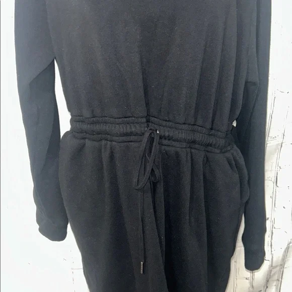 Torrid Elegant Black Hoodie Dress. Size 1 - Picture 2 of 5